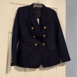NWT dark navy Banana Republic blazer